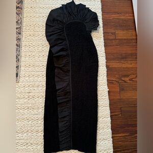 Antonio Melani Black Formal Strapless Dress